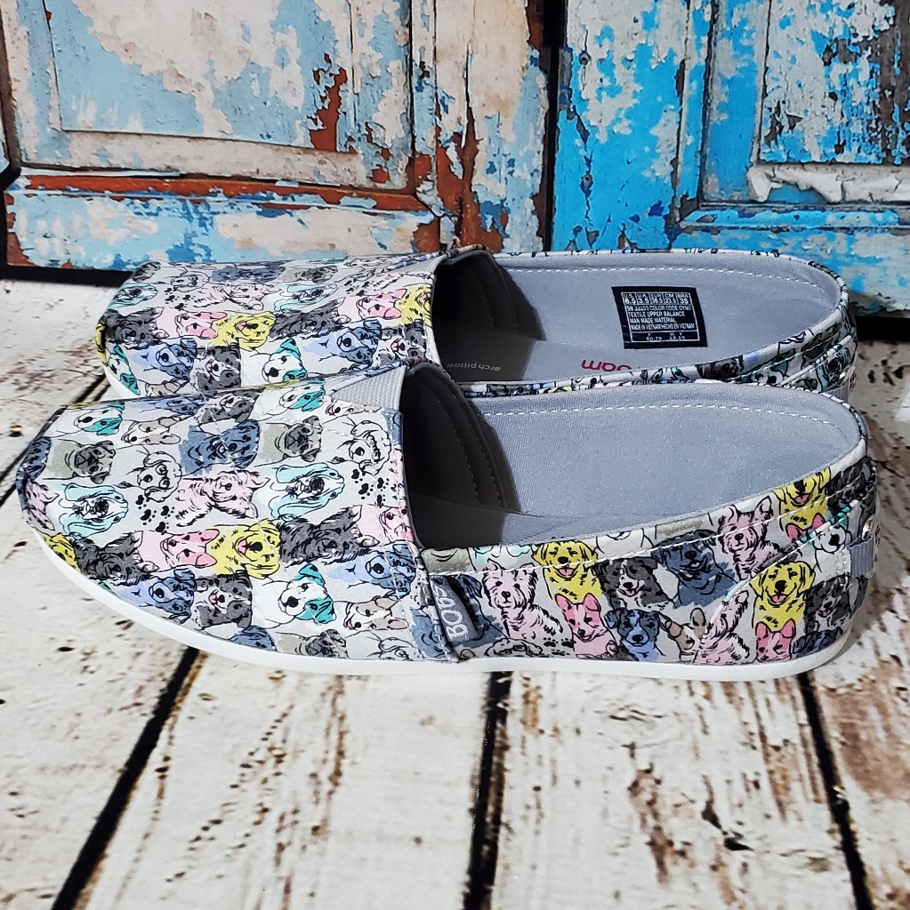 Skechers Bobs X Petco Pastel Pups Slip Ons